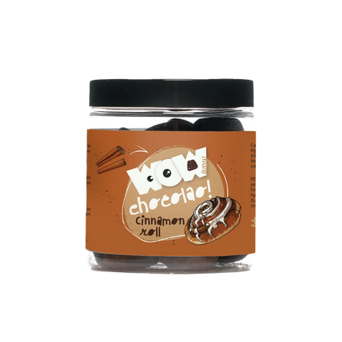 Cinnamon roll Chocolate Truffles - 130g Gifting jar - WOW Chocolao!