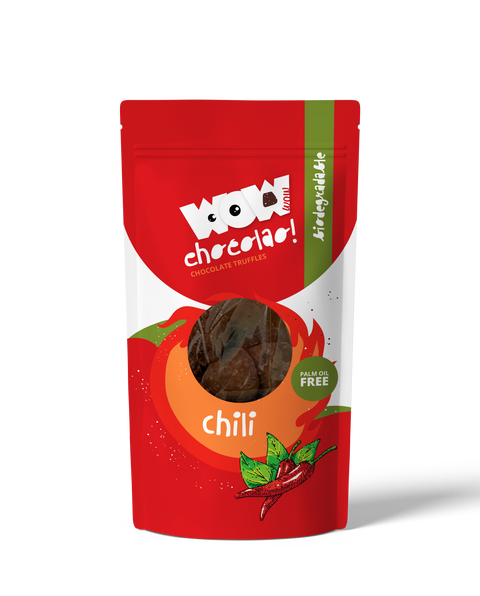 Chili - 200g Biodegradable bag - WOW Chocolao!