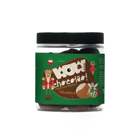 Tartufi al cioccolato alla nocciola - Barattolo regalo 130g