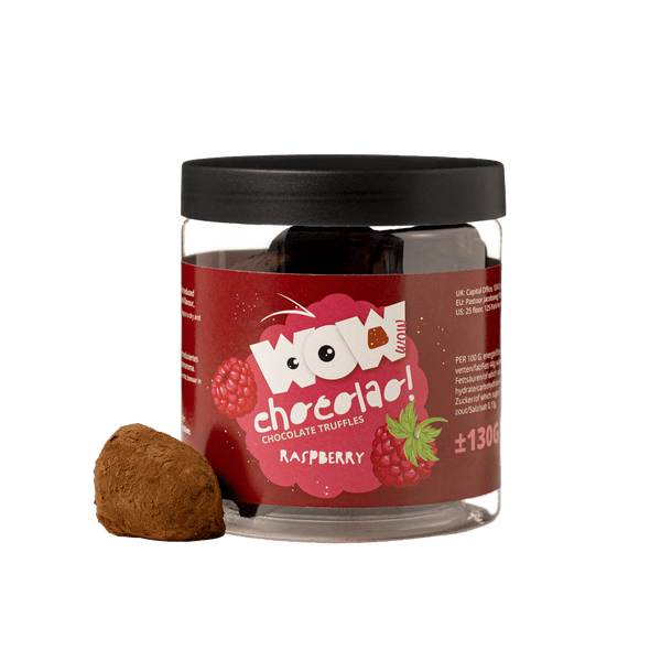 Himbeer-Schokoladentrüffel - Geschenkglas 130g