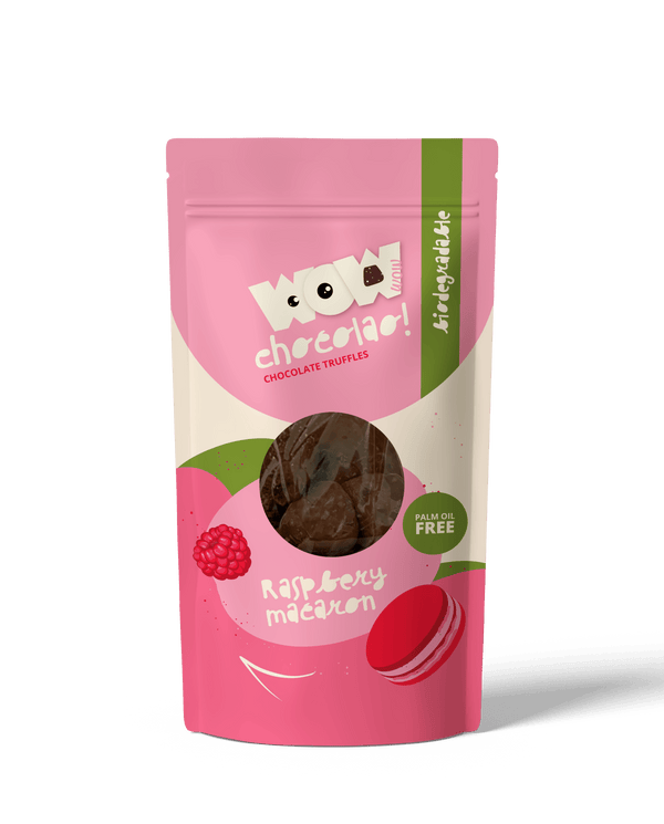 Macarón de frambuesa - Bolsa biodegradable 200g