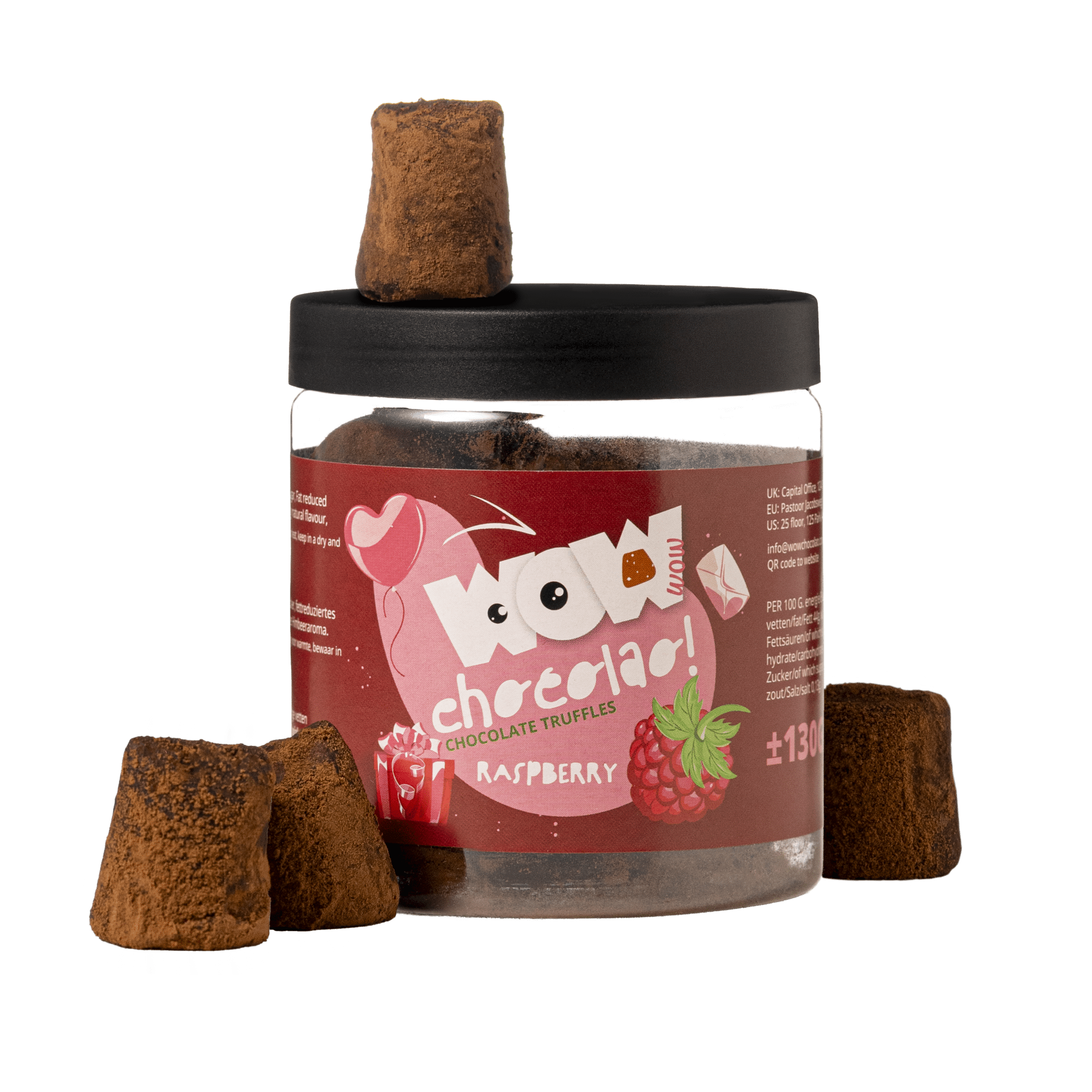 Raspberry Valentine Chocolate Truffles | Valentine Edition – WOW