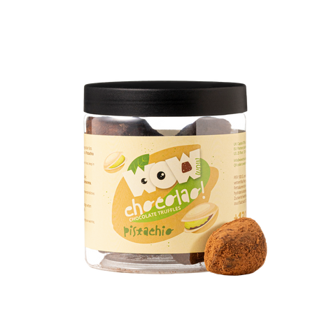 ترافل شوكولاتة الفستق - برطمان هدايا 130 غ