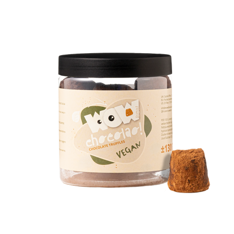 ترافل شوكولاتة نباتي – برطمان هدايا 130 غ