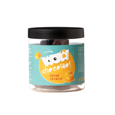 كمأة الشوكولاتة بالكراميل المملح – برطمان هدايا 130 غ