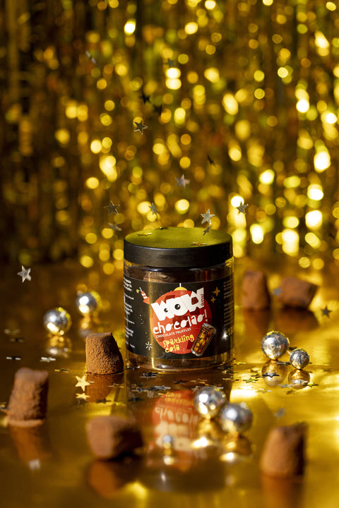 Sparkling cola chocolate truffles - New year Edition - Gifting jar 130g