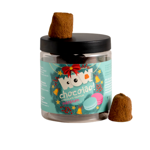 Macaron Chocolate Truffles - Christmas Edition -  Gifting jar 130g