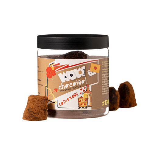 cointreau valentine chocolate truffles