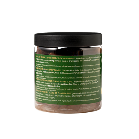 Champagne – Mors dag-chokladtryfflar – Presentburk 130 g