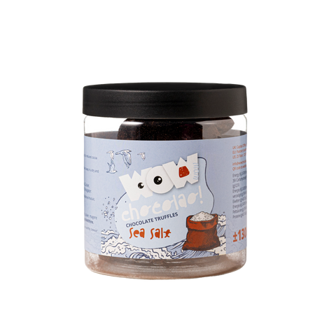 ترافل شوكولاتة بملح البحر - برطمان هدية 130 غ