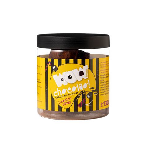 كمأة الشوكولاتة بالعرقسوس - برطمان هدايا 130 غ