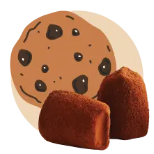 Koekjes - bulk - Chocolade Truffels - WOW Chocolao!