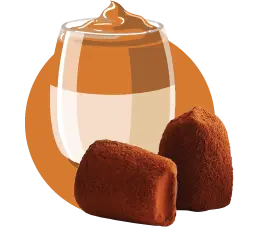 Karamel Macchiato - bulk - Chocoladetruffels - WOW Chocolao!