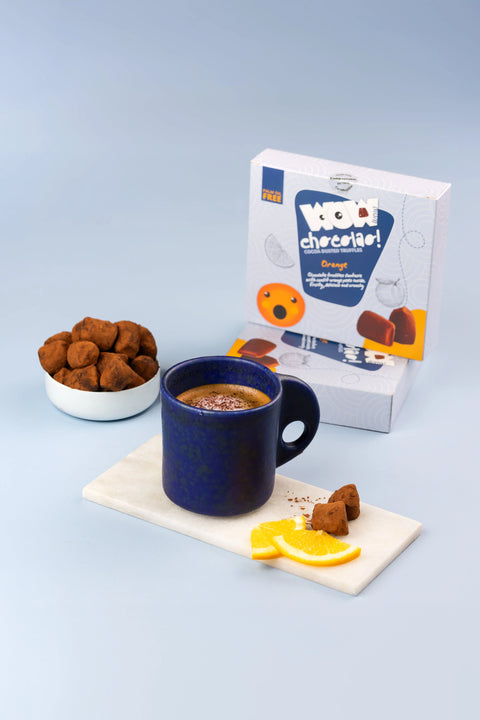 Sappige sinaasappel - Chocoladetruffels - WOW Chocolao!