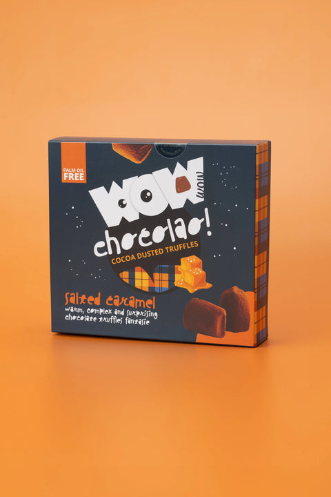 Gesalzenes Karamell - Schokoladentrüffel - WOW Chocolao!