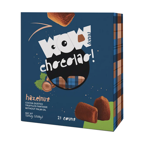Hazelnoot - Chocolade Truffels - 250g - WOW Chocolao!