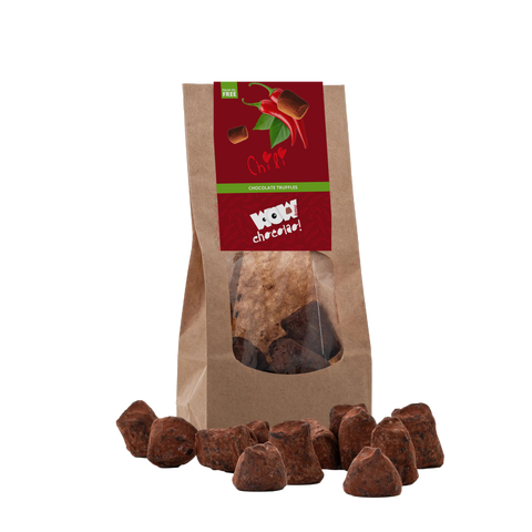 Chili Chocolate Truffles - Biodegradable bag 130g