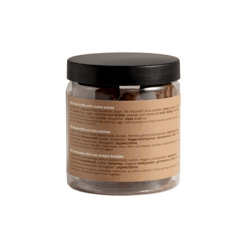 Cookies Chocolate Truffles - Christmas Edition - Gifting jar 130g - WOW Chocolao!