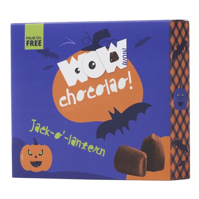Jack The Lantern Pumpkin Pie XL Box 250g | Halloween Chocolate - WOW Chocolao!