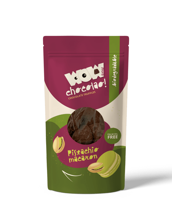 Pistasjmakron – 200 g biologisk nedbrytbar pose