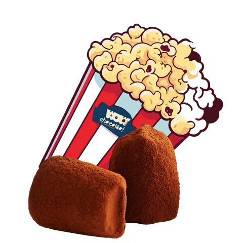 Popcorn-Schokoladentrüffel - lose - WOW Chocolao!