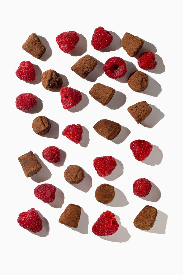 Frambozen chocolade truffels - bulk