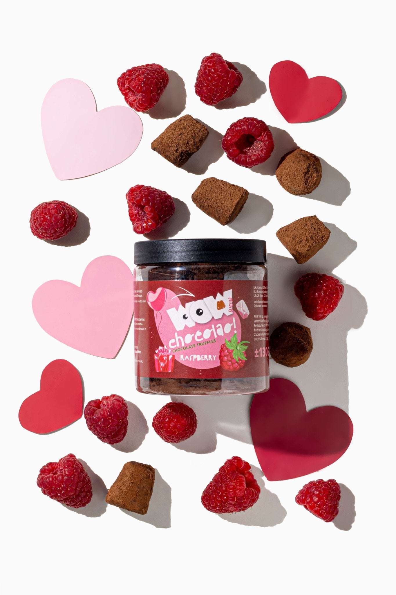 Raspberry Valentine Chocolate Truffles | Valentine Edition – WOW