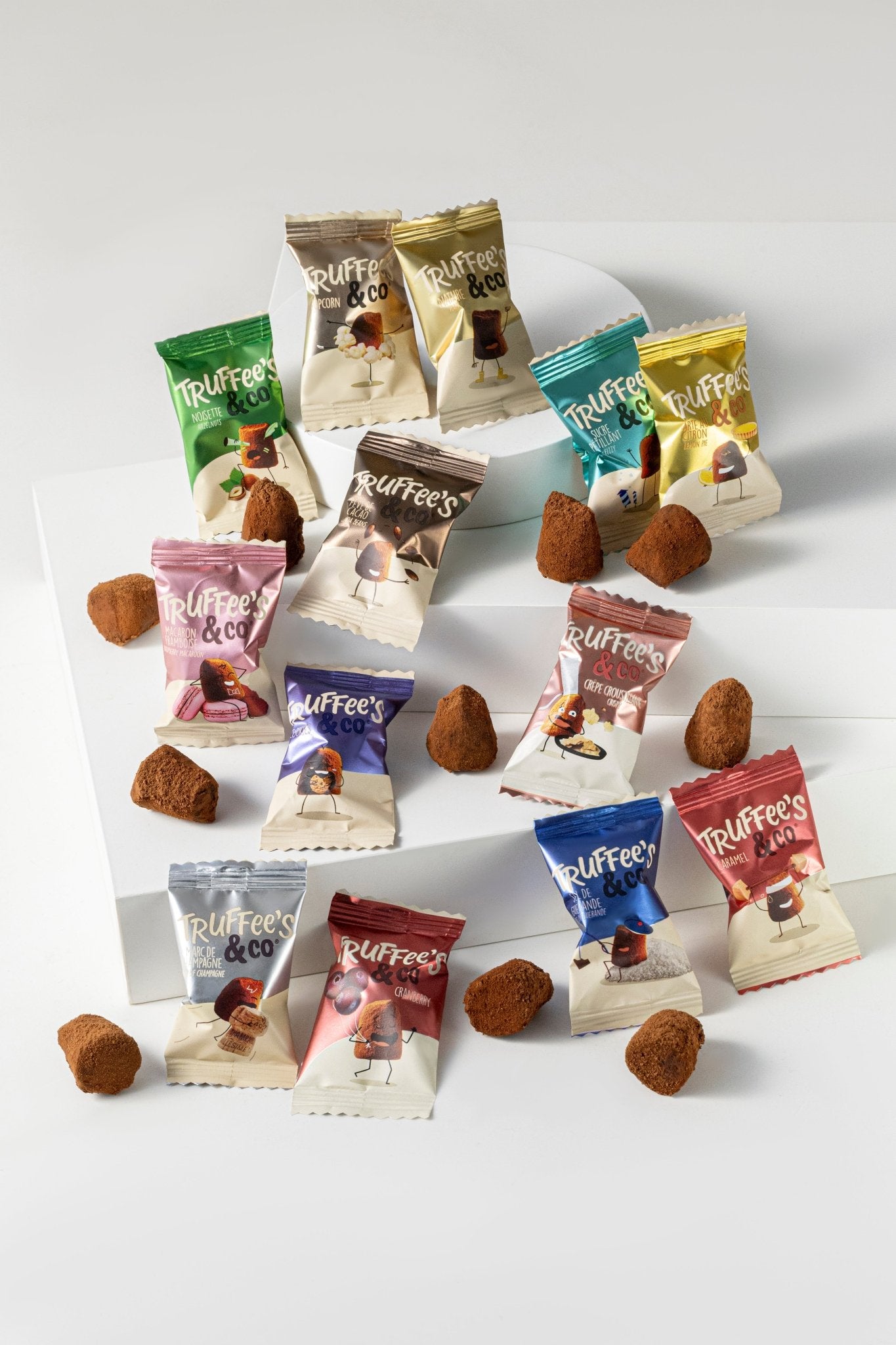 Truffee's & Co - Individually packed truffles - Mixed – WOW Chocolao!